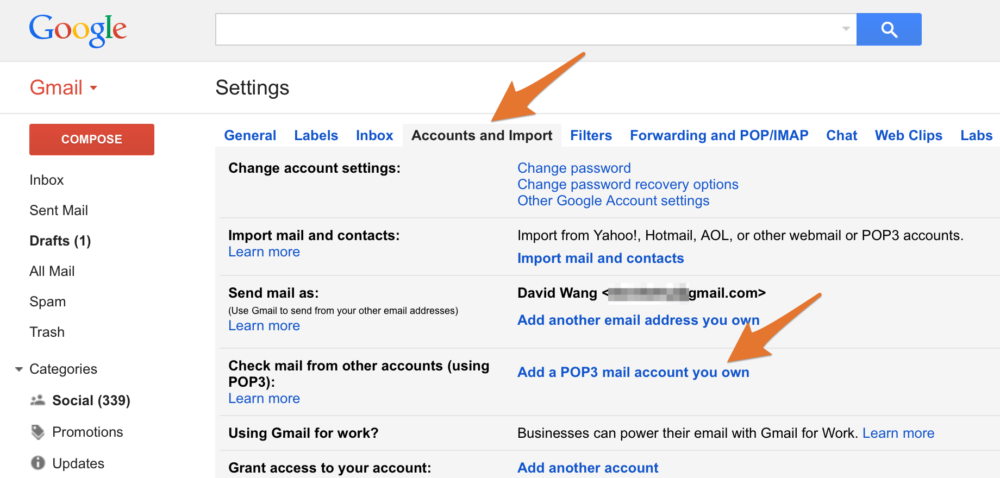 setup gmail for mac mail